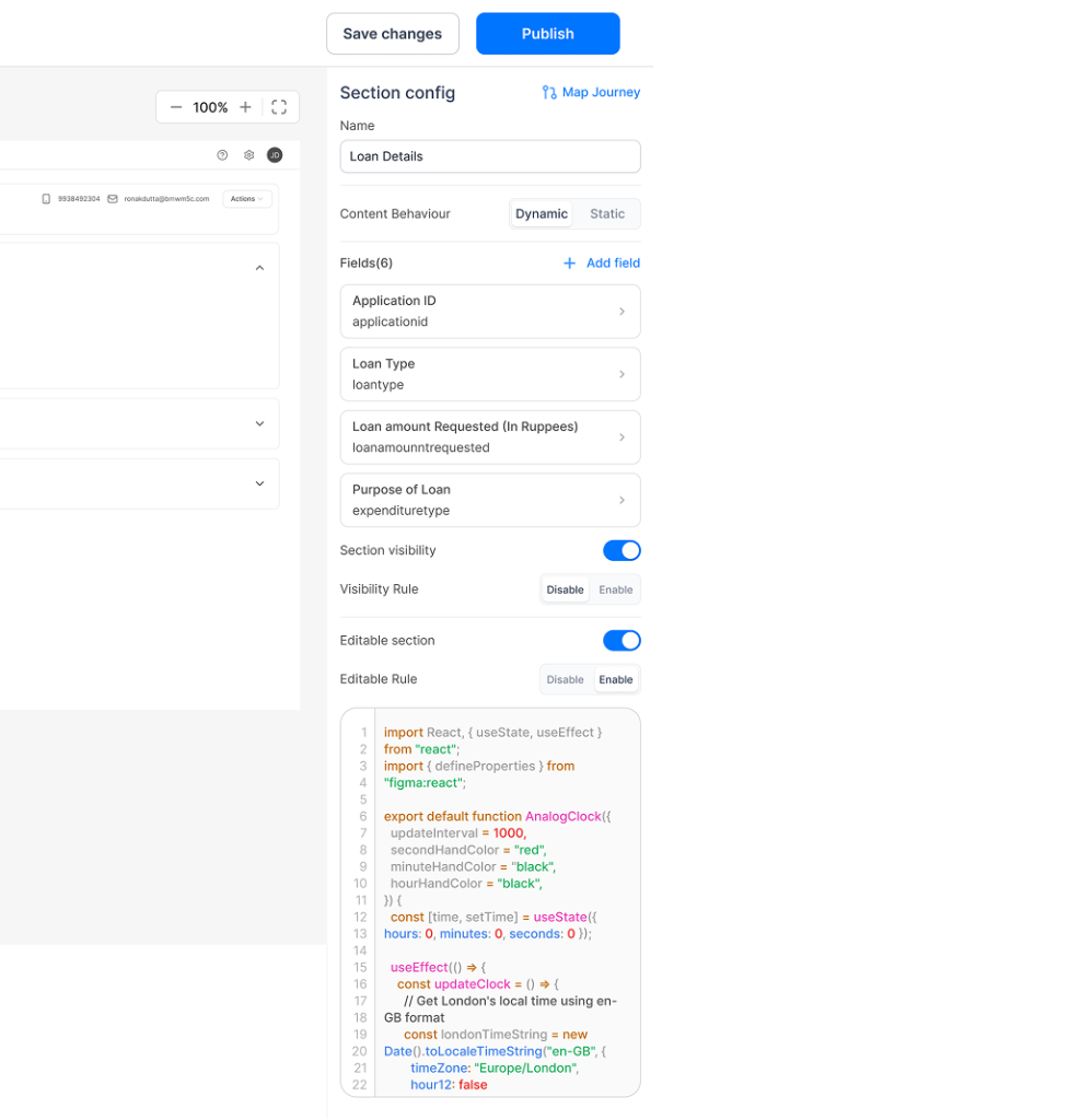 Journey Logic and Deployment Interface